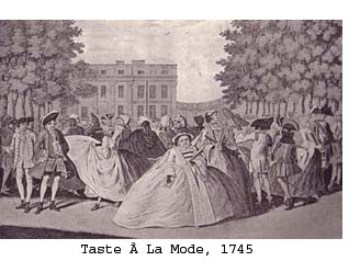 Taste � La Mode, 1745 by Boitard