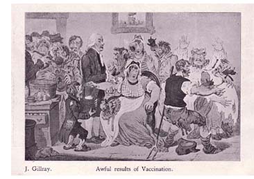 Awful Results of Vaccination by Gillray