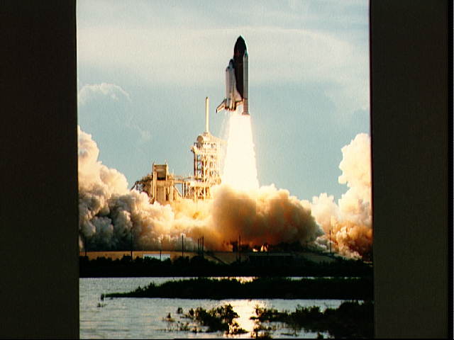 Launch of STS 51- Challenger