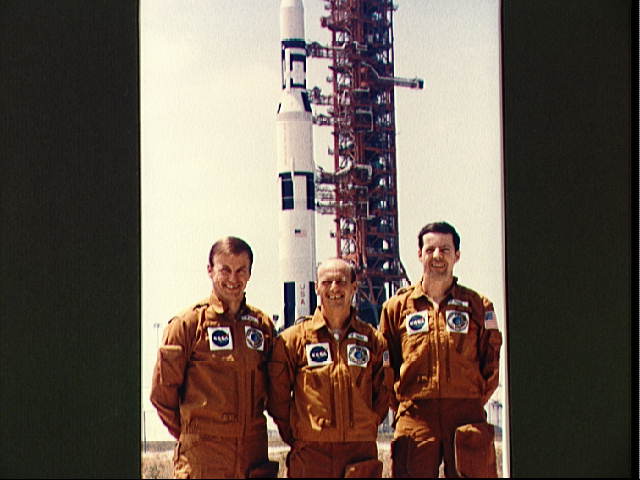The crew of Skylab II ready for launch