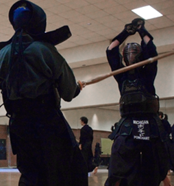 Two Kendo Students