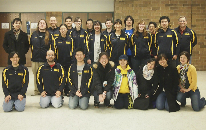 Group Photo of 2011-2012 Kendo Club Members