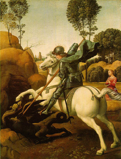 Picture of St. George and the Dragon