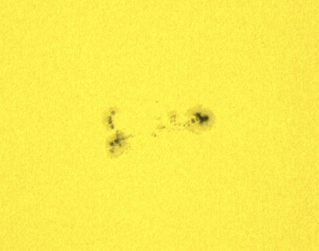 Sunspot Group on July 4, 2005