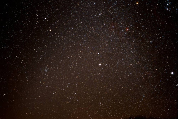 Winter Milky Way and Zodiacal Light