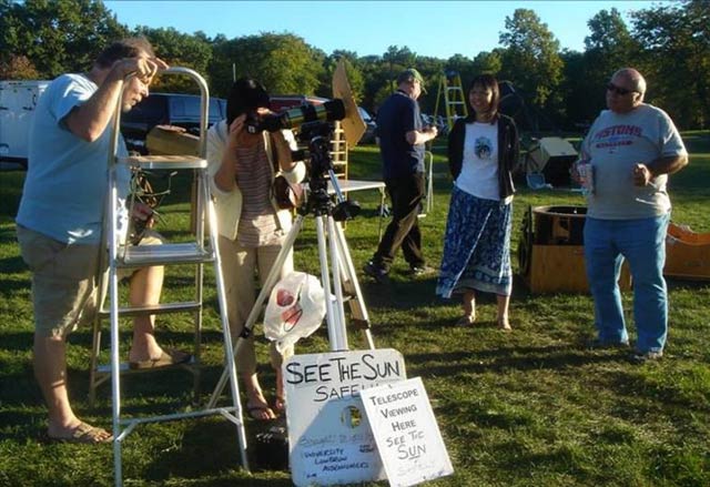 Astronomy at the Beach and solar observing!