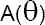 A(theta)