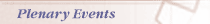 Plenary Events