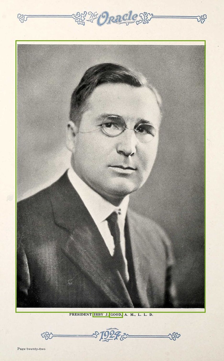 1924 Irby Good
