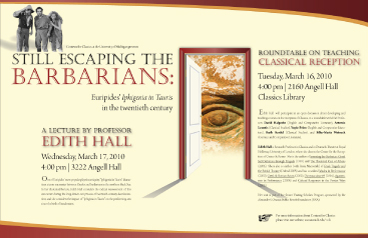 Edith Hall Poster