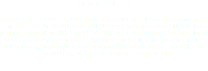 Step 1: 37 to S8 Benzyl ester 37 (0.022 g, 0.04 mmol, 1.0 equiv) was dissolved in methanol (2 mL) at 23°C. AcOH (0.015 mL, 0.020 mmol, 5.0 equiv) was added to this solution, followed by 20% Pd(OH)2/C (0.016 g). The solution was then stirred under an atmosphere of H2 (1 atm) for 3 hours. After, the reaction mixture was filtered through celite and concentrated in vacuo to yield carboxylic acid S8 (0.018 g, 99%) in the form of a colorless oil. 