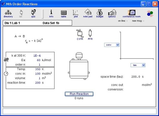 Reactor Gui Using Reaqctor Lab