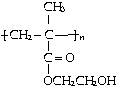 Poly hydroxyethyl methacrylate structure