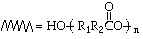 Equation defining MWA as HO-{R1R2CO}n with a carbonyl functional group.