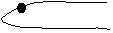 Diagram showing an active site with polymer growth restriction.