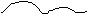 Small waveform-like line with varying peaks and dips, possibly representing a signal, function, or data trend.