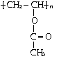 Poly vinyl acetate structure