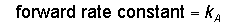 Rate Constant 2f