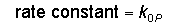 Rate Constant 8
