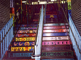 The 18th Street El stop