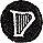 An 
Irish harp