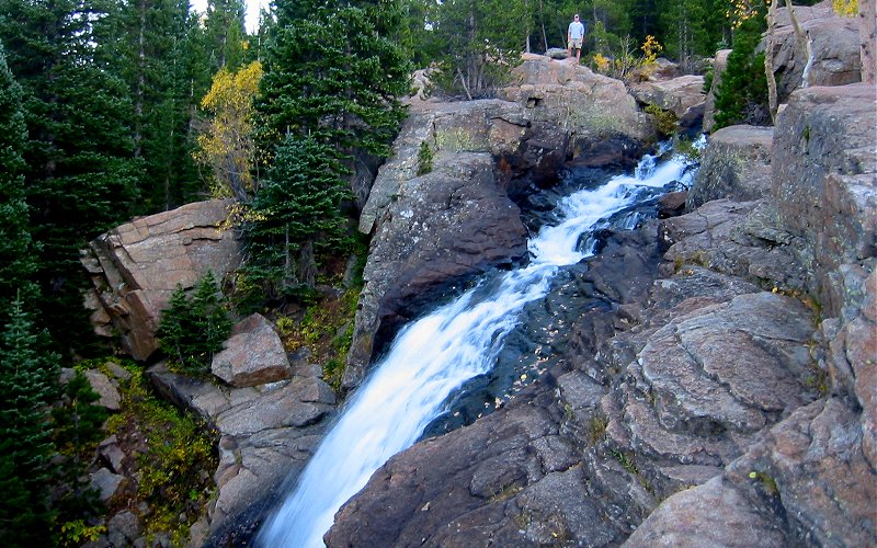 alberta falls, rocky mountain national park