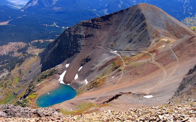 ruby peak and green lake