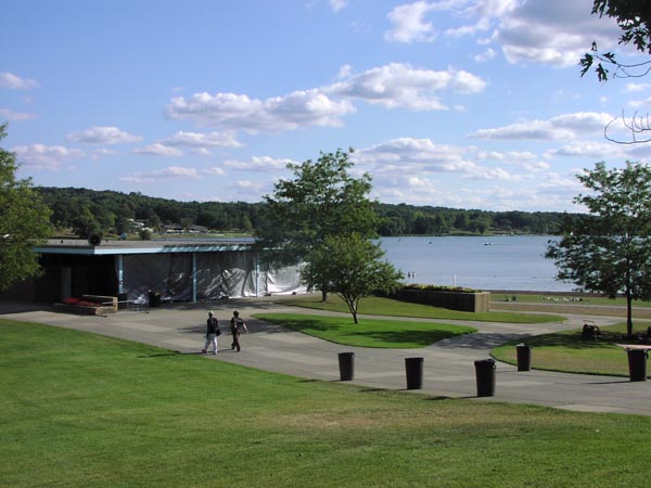 Kent Lake and the Maple Beach Pavilion