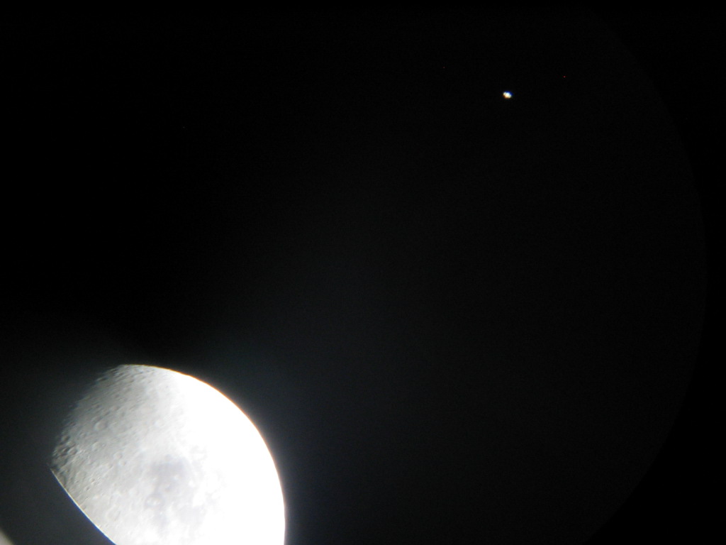 Saturn and the Moon
