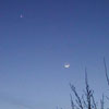 Venus and the Moon