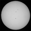 Sunspots on June 19, 2004