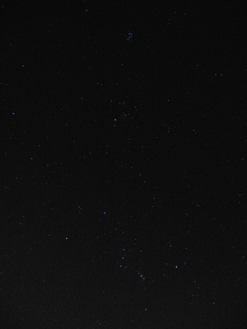Orion, Hyades, Pleiades