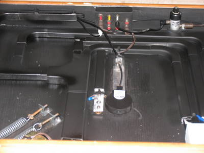 Azimuth Encoder, Rocker Box Showing Power Panel