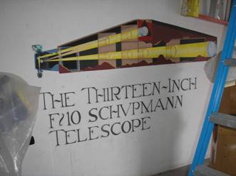Design of the 13 inch Shupmann Telescope