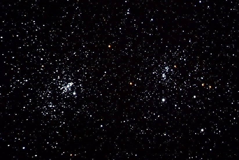 Double Cluster and Gracie's Bear
