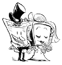 drawing: Wedded Bliss