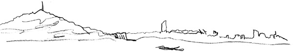 Huler Landscape Sketch