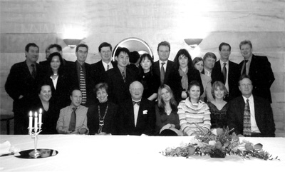 BBC alumni and quests reune at Lansdowne Club in London