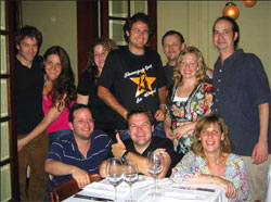 2007 Fellows relax after a long week of seminars in Argentina. 2007 Fellows relax after a long week of seminars in Argentina.