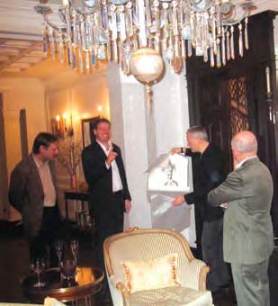 Alexander Lebedev accepts Oliphant’s Obama. Alexander Lebedev accepts Oliphant’s Obama.