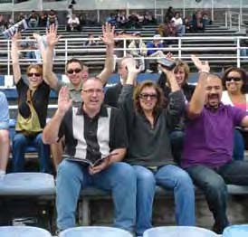 KWF ’10 cheers at a soccer
game in Buenos Aires. KWF ’10 cheers at a soccer
game in Buenos Aires.