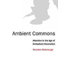 front cover art of the book Ambient Commons