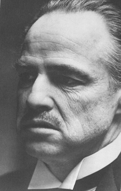 Marlon Brando as Old Vito Corleone